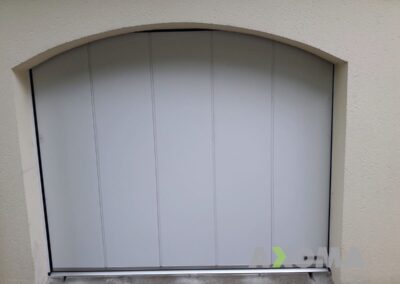 Installation porte coulissante latérale HORMANN HST42 alu chez un particulier à Orvault