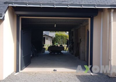 Porte de garage enroulable HORMANN ROLLMATIC installée à Saint-Sébastien-sur-Loire en Loire-Atlantique 44