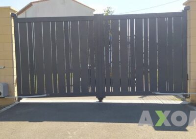 Portail 2 battant CELINA motorisé FAAC Energy kit installé à Les Sorinières 44