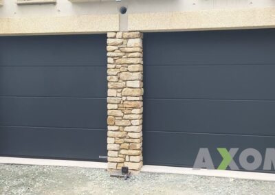Garage sectionnelle HORMANN RENOMATIC rainure large Basse-Goulaine réalisation sur mesure